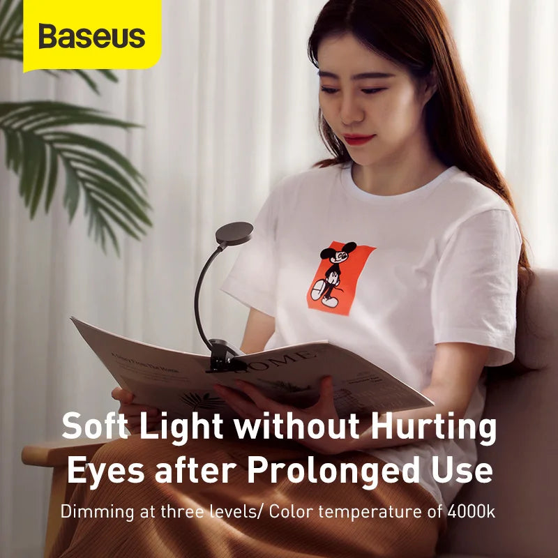 Baseus Flexible Clip-On Desk Lamp